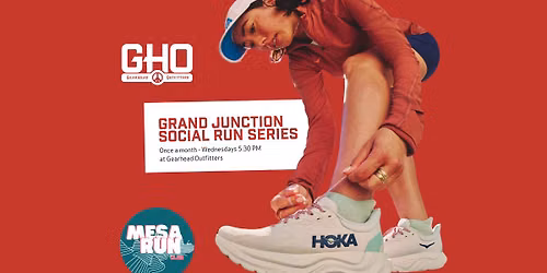 Community social run and packet pickup 