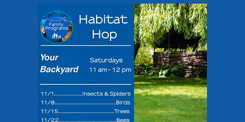 Habitat Hop - Your Backyard