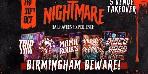 Nightmare Halloween Experience 2026 \ud83c\udf83\ud83d\udc7b 