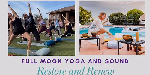 Full Moon Yoga and Sound