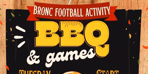 \ud83c\udf54Bronc Football Team Activity(Players only)\ud83c\udff8