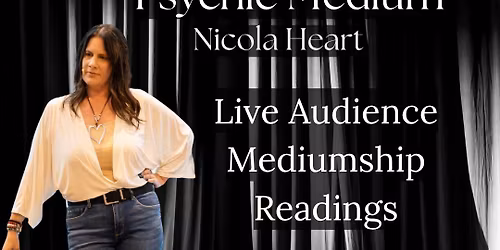 Psychic Medium - Nicola Heart at Sporties Barooga!