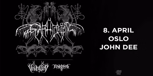 Svarttjern + support: Visegard + Nattverd \/\/ John Dee \/\/ 08.04.27