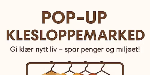 Pop Up Klesloppemarked på Voss
