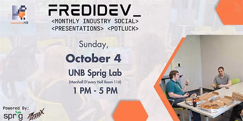 FrediDev - Fredericton IDM industry social