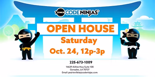 Fall 2026 STEM Open House at Code Ninjas