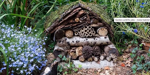 Monthly meeting - Gardening for Wildlife