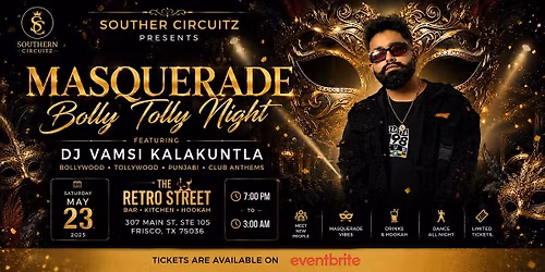 MASQUERADE BOLLY TOLLY DJ NIGHT