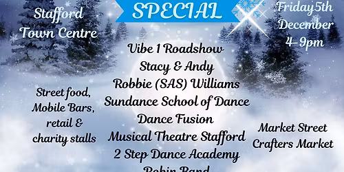 Stafford Music & Food Festival Christmas Special 