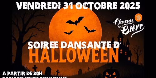 Soiree dansante d'halloween
