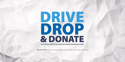 Drive, Drop & Donate