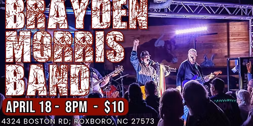 BRAYDEN MORRIS BAND at Bullpen Backyard!