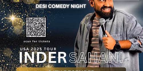 INDER SAHANI - Standup Comedy Live