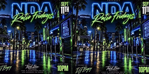 3rd Base LA - DJ BUGSY - NDA Ratio Fridays - Sept 11