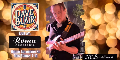 Dave live at Roma Ristorante - North Arlington!
