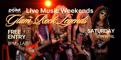 Glam Rock Legends at The Point Rooftop Bar