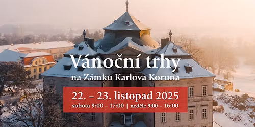 V\u00e1no\u010dn\u00ed trhy na z\u00e1mku Karlova Koruna 2025