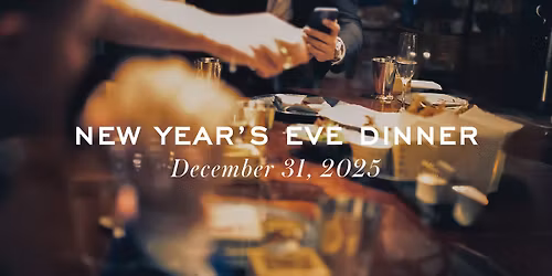 New Year\u2019s Eve Dinner at Iza