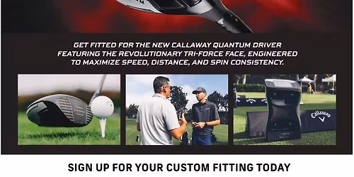 Callaway Quantum Driver Fitting Event
