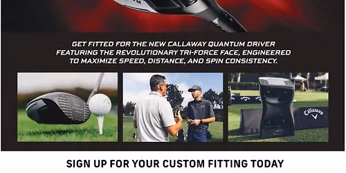 Callaway Quantum Driver Fitting Event