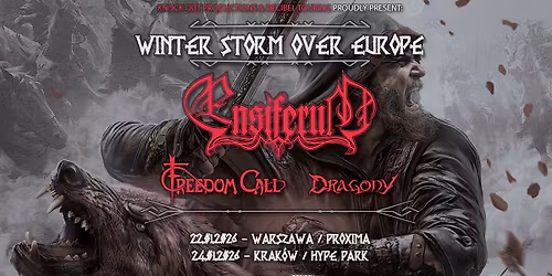 Ensiferum + Freedom Call, Dragony \/ 24 I 2026 \/ Krak\u00f3w