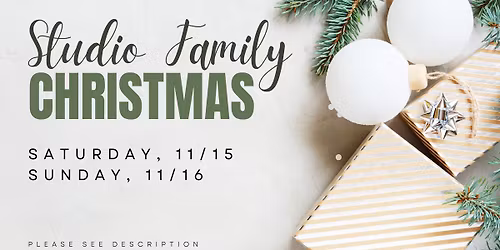 Studio Family Christmas