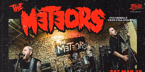 English Psychobilly Legends THE METEORS & more, live in West Chicago at The WC Social Club!