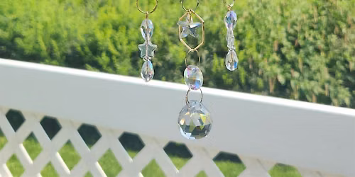 Mystical Moon, Star or shell suncatcher workshop