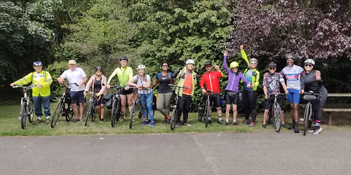 Leisurely Bike Ride to Mayfield Lavender Fields via Richmond Park&Kingston