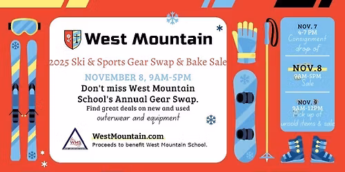WMS Ski & Gear Swap & Bake Sale (Consignment details here too)