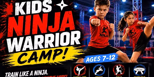 Kids Ninja Warrior Camp 2026