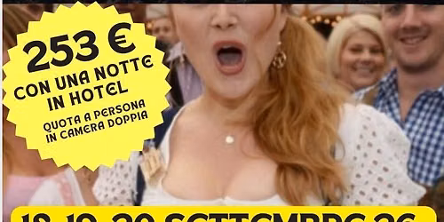 GITA A MONACO OKTOBERFEST 1 NOTTE IN HOTEL