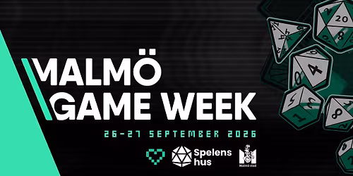 Malm\u00f6 Game Week 2026