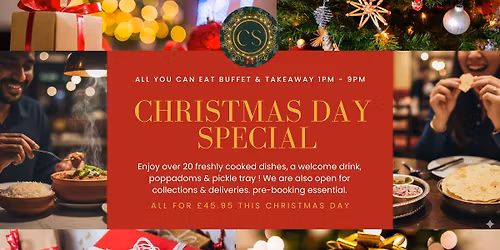 \ud83c\udf84 Christmas Day at Colchester Spice \ud83c\udf84