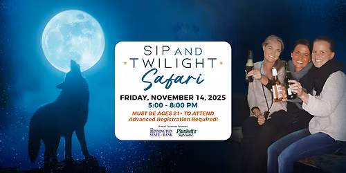 Sip & Twilight Safari