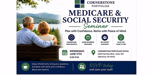 Mastering Social Security & Medicare Seminar (5:00 P.M.)