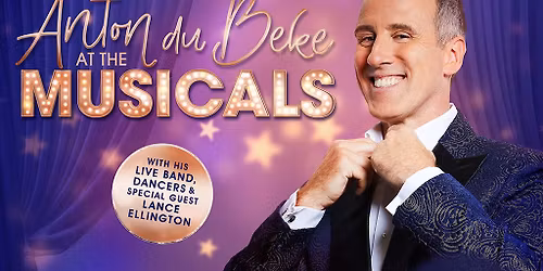 Anton Du Beke at the Musicals