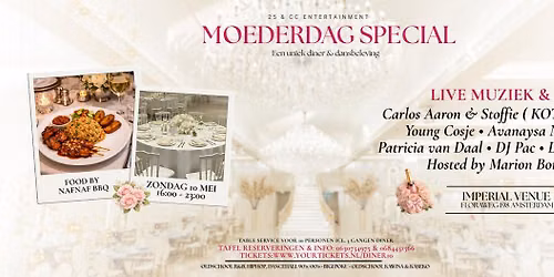 Moederdag Special - Dinner & Oldschool Party — Imperial Venue