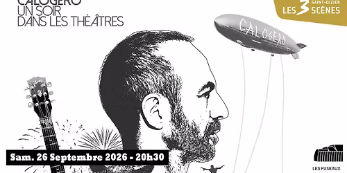 CALOGERO "Un soir dans les Th\u00e9\u00e2tres"