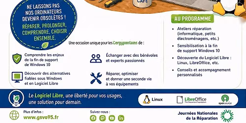 Repair Caf\u00e9 13C1 \u00e0 l'H\u00f4tel d'agglo de Cergy