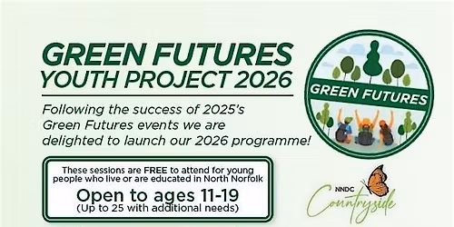 Green Futures: Muddy Boots Youth (11-19yrs)
