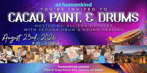 Cacao, Paint & Drums! at humankind