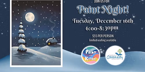 Paint Night At EMCS, Sooke