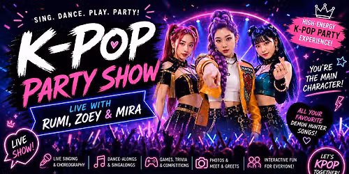 K-Pop Demon Hunter Kids Party