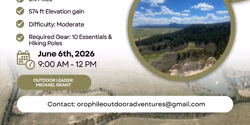 Men\u2019s Only Hike at Spruce Mountain Trail