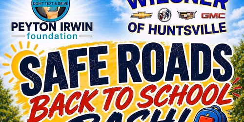 SAFE ROADS Back To School Bash