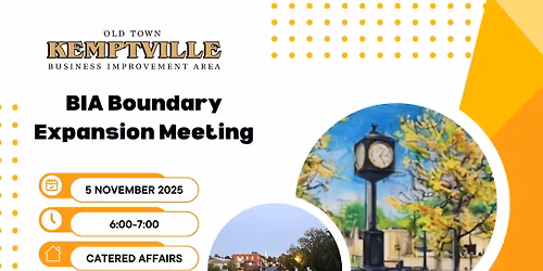 BIA Boundary Expansion Meeting