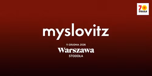 Myslovitz | 11.12.2026 | Klub Stodo\u0142a 