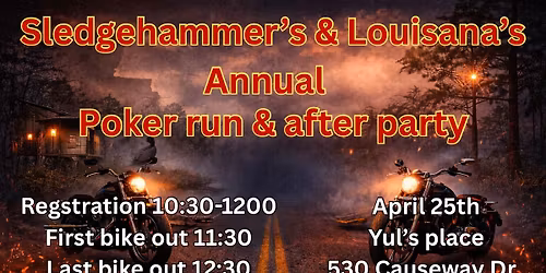 Annual celebration and poker run