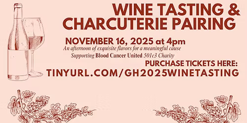 Wine Tasting & Charcuterie Pairing